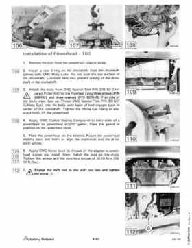 1985 OMC 65, 100 and 155 HP Models Commercial Service Repair manual, PN 507450-D, Page 224