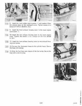 1985 OMC 65, 100 and 155 HP Models Commercial Service Repair manual, PN 507450-D, Page 225