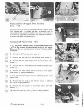 1985 OMC 65, 100 and 155 HP Models Commercial Service Repair manual, PN 507450-D, Page 228