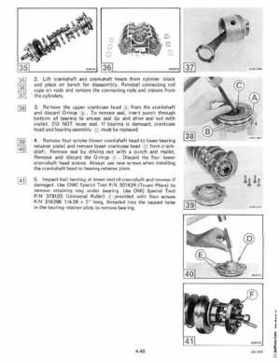 1985 OMC 65, 100 and 155 HP Models Commercial Service Repair manual, PN 507450-D, Page 232