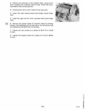 1985 OMC 65, 100 and 155 HP Models Commercial Service Repair manual, PN 507450-D, Page 239