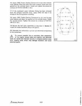 1985 OMC 65, 100 and 155 HP Models Commercial Service Repair manual, PN 507450-D, Page 241