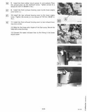 1985 OMC 65, 100 and 155 HP Models Commercial Service Repair manual, PN 507450-D, Page 243