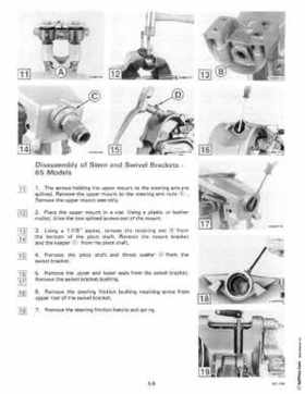 1985 OMC 65, 100 and 155 HP Models Commercial Service Repair manual, PN 507450-D, Page 249