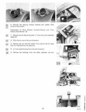 1985 OMC 65, 100 and 155 HP Models Commercial Service Repair manual, PN 507450-D, Page 250