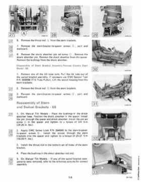 1985 OMC 65, 100 and 155 HP Models Commercial Service Repair manual, PN 507450-D, Page 251
