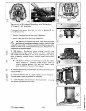 1985 OMC 65, 100 and 155 HP Models Commercial Service Repair manual, PN 507450-D, Page 260