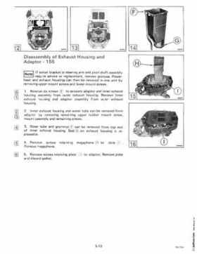 1985 OMC 65, 100 and 155 HP Models Commercial Service Repair manual, PN 507450-D, Page 262