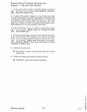 1985 OMC 65, 100 and 155 HP Models Commercial Service Repair manual, PN 507450-D, Page 264