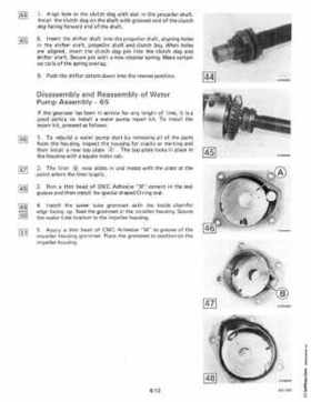 1985 OMC 65, 100 and 155 HP Models Commercial Service Repair manual, PN 507450-D, Page 276