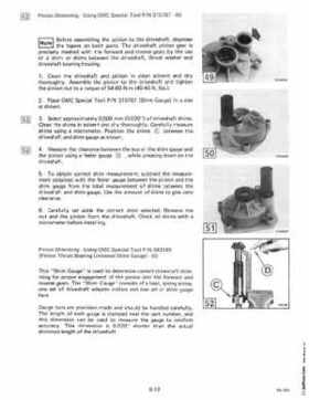 1985 OMC 65, 100 and 155 HP Models Commercial Service Repair manual, PN 507450-D, Page 277