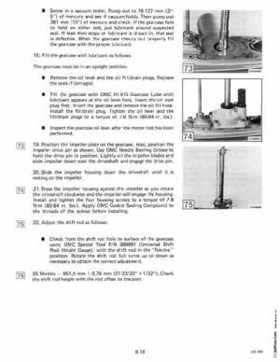 1985 OMC 65, 100 and 155 HP Models Commercial Service Repair manual, PN 507450-D, Page 282
