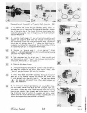 1985 OMC 65, 100 and 155 HP Models Commercial Service Repair manual, PN 507450-D, Page 293