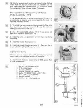 1985 OMC 65, 100 and 155 HP Models Commercial Service Repair manual, PN 507450-D, Page 295