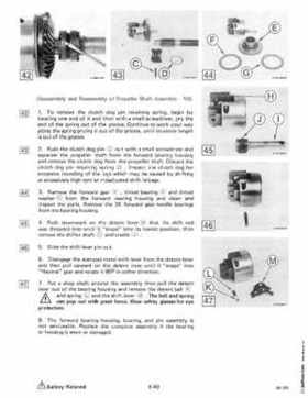 1985 OMC 65, 100 and 155 HP Models Commercial Service Repair manual, PN 507450-D, Page 313