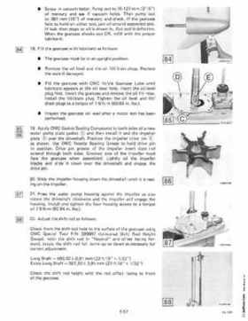 1985 OMC 65, 100 and 155 HP Models Commercial Service Repair manual, PN 507450-D, Page 321