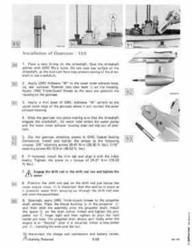 1985 OMC 65, 100 and 155 HP Models Commercial Service Repair manual, PN 507450-D, Page 322