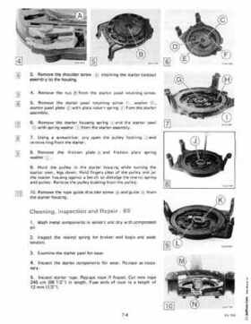 1985 OMC 65, 100 and 155 HP Models Commercial Service Repair manual, PN 507450-D, Page 327