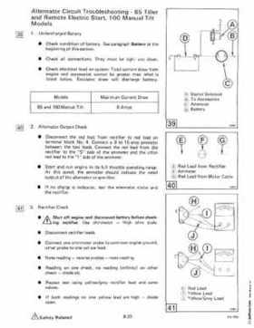 1985 OMC 65, 100 and 155 HP Models Commercial Service Repair manual, PN 507450-D, Page 352