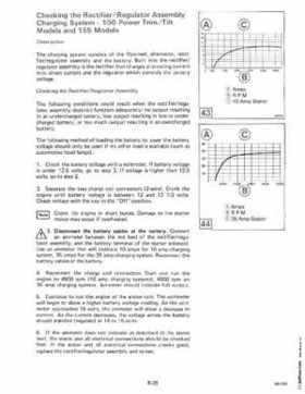 1985 OMC 65, 100 and 155 HP Models Commercial Service Repair manual, PN 507450-D, Page 355