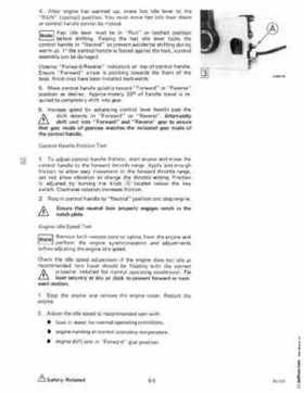 1985 OMC 65, 100 and 155 HP Models Commercial Service Repair manual, PN 507450-D, Page 364