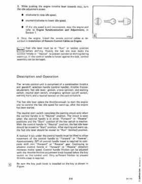 1985 OMC 65, 100 and 155 HP Models Commercial Service Repair manual, PN 507450-D, Page 365