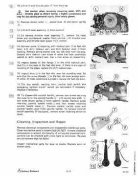 1985 OMC 65, 100 and 155 HP Models Commercial Service Repair manual, PN 507450-D, Page 370
