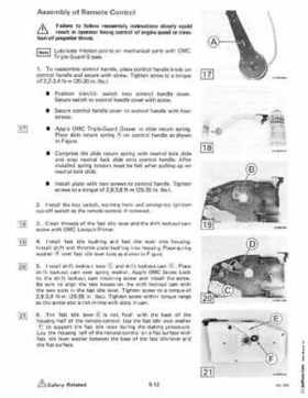 1985 OMC 65, 100 and 155 HP Models Commercial Service Repair manual, PN 507450-D, Page 371