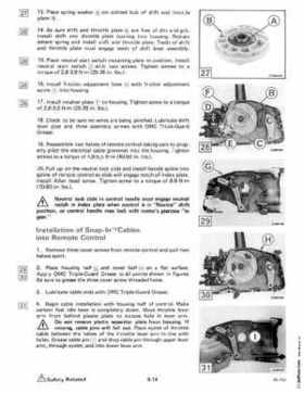 1985 OMC 65, 100 and 155 HP Models Commercial Service Repair manual, PN 507450-D, Page 373