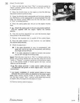 1985 OMC 65, 100 and 155 HP Models Commercial Service Repair manual, PN 507450-D, Page 380