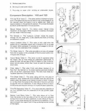 1985 OMC 65, 100 and 155 HP Models Commercial Service Repair manual, PN 507450-D, Page 384