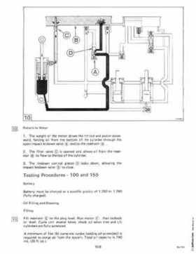 1985 OMC 65, 100 and 155 HP Models Commercial Service Repair manual, PN 507450-D, Page 389