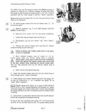1985 OMC 65, 100 and 155 HP Models Commercial Service Repair manual, PN 507450-D, Page 392
