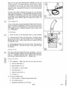 1985 OMC 65, 100 and 155 HP Models Commercial Service Repair manual, PN 507450-D, Page 393