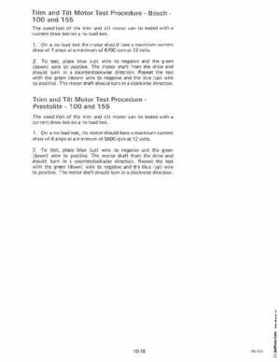 1985 OMC 65, 100 and 155 HP Models Commercial Service Repair manual, PN 507450-D, Page 399