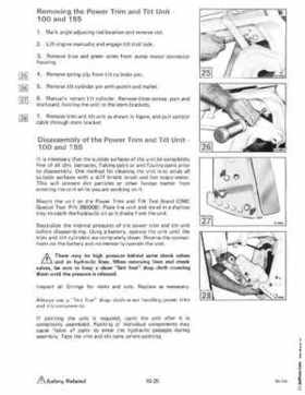 1985 OMC 65, 100 and 155 HP Models Commercial Service Repair manual, PN 507450-D, Page 401