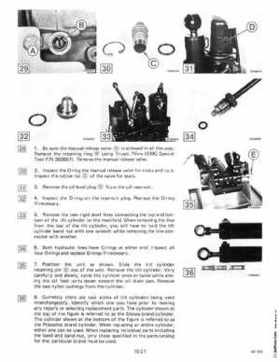 1985 OMC 65, 100 and 155 HP Models Commercial Service Repair manual, PN 507450-D, Page 402