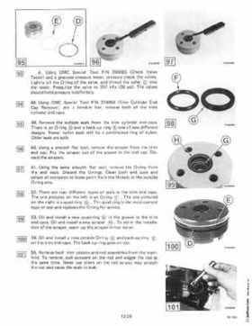 1985 OMC 65, 100 and 155 HP Models Commercial Service Repair manual, PN 507450-D, Page 410