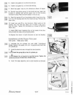 1985 OMC 65, 100 and 155 HP Models Commercial Service Repair manual, PN 507450-D, Page 418