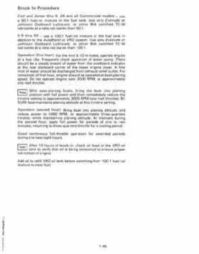 1987 Johnson Evinrude "CD" Colt/Junior thru 55 Commercial service repair manual, P/N 507546, Page 72