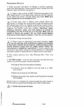 1987 Johnson Evinrude "CD" Colt/Junior thru 55 Commercial service repair manual, P/N 507546, Page 76
