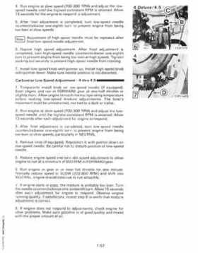 1987 Johnson Evinrude "CD" Colt/Junior thru 55 Commercial service repair manual, P/N 507546, Page 84