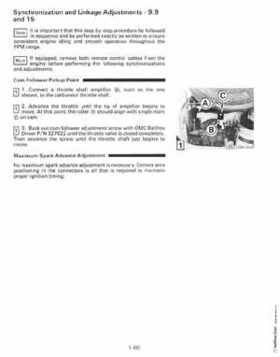 1987 Johnson Evinrude "CD" Colt/Junior thru 55 Commercial service repair manual, P/N 507546, Page 87