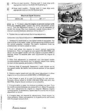 1987 Johnson Evinrude "CD" Colt/Junior thru 55 Commercial service repair manual, P/N 507546, Page 90