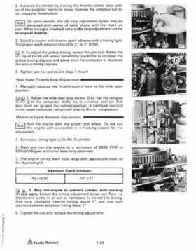 1987 Johnson Evinrude "CD" Colt/Junior thru 55 Commercial service repair manual, P/N 507546, Page 96