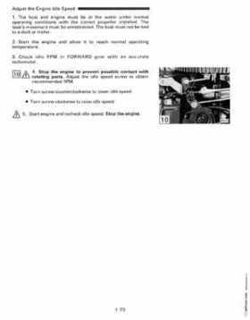 1987 Johnson Evinrude "CD" Colt/Junior thru 55 Commercial service repair manual, P/N 507546, Page 97