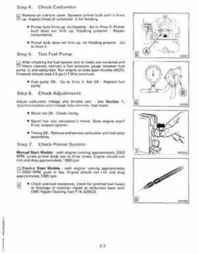 1987 Johnson Evinrude "CD" Colt/Junior thru 55 Commercial service repair manual, P/N 507546, Page 112