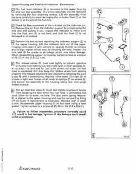1987 Johnson Evinrude "CD" Colt/Junior thru 55 Commercial service repair manual, P/N 507546, Page 116