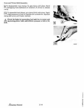 1987 Johnson Evinrude "CD" Colt/Junior thru 55 Commercial service repair manual, P/N 507546, Page 119
