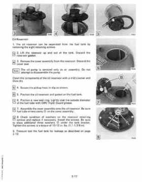 1987 Johnson Evinrude "CD" Colt/Junior thru 55 Commercial service repair manual, P/N 507546, Page 122